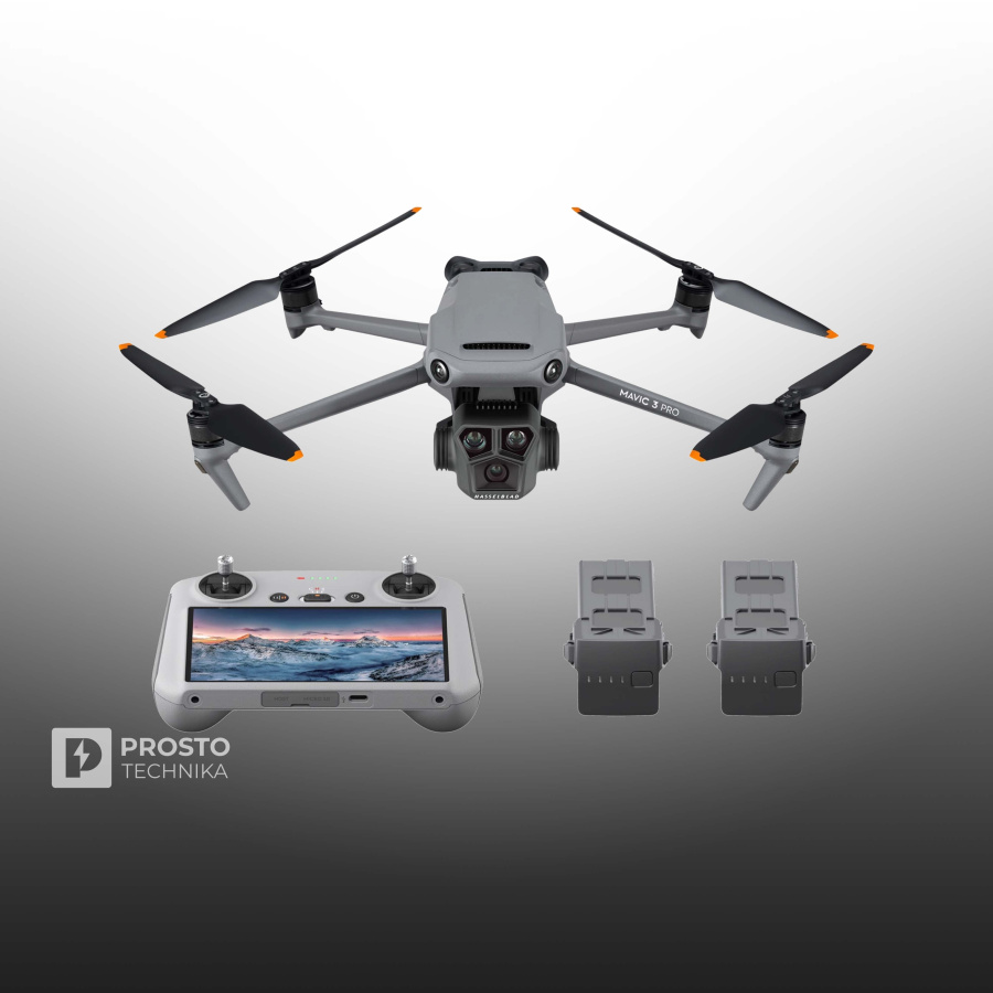 Квадрокоптер DJI Mavic 3 Pro Fly More Combo (DJI RC)